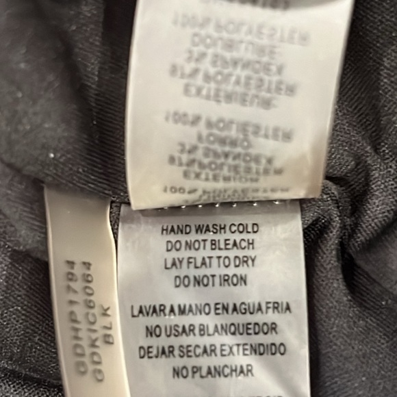 Guess Los Angeles Black Sleeveless Dress Ribbed with Cut Outs Size 4 - Picture 9 of 10